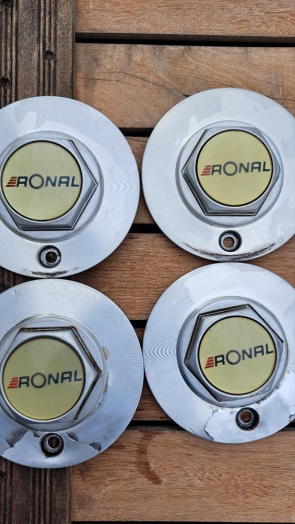 Ronal metalen naafdeksels 14 cm 0030045 / 90029 origineel, Ophalen of Verzenden