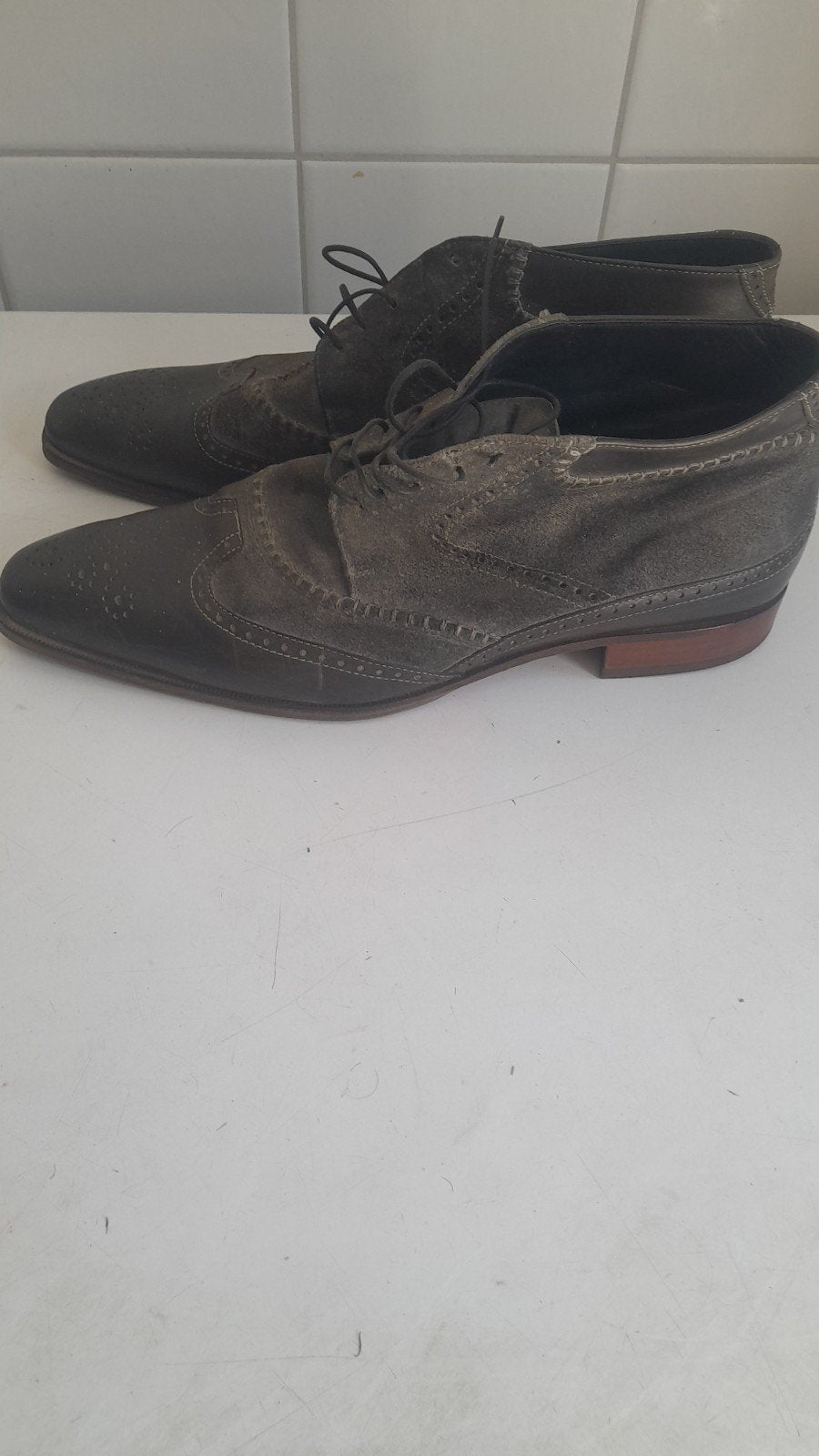 nette heren schoen, Kleding | Heren, Schoenen, Overige kleuren, Giorgio Azzurro, Ophalen of Verzenden, Zo goed als nieuw