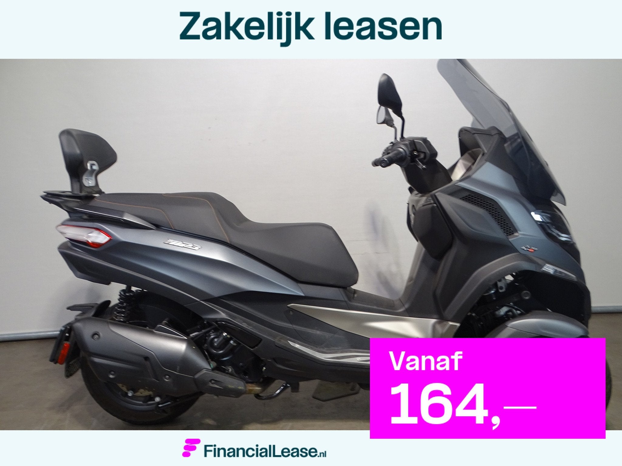 Piaggio MP3 EXCLUSIVE 530 HPE, Scooter, Bedrijf, 12 t/m 35 kW