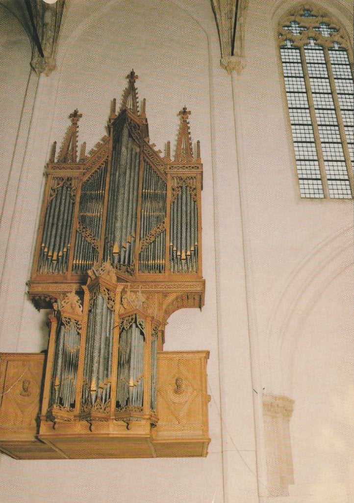 MIDDELBURG Orgel Koor Kerk, Verzenden, 1980 tot heden, Ongelopen, Zeeland