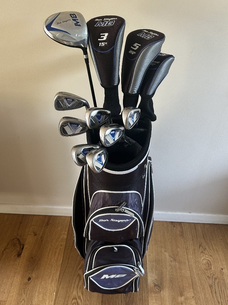 Complete Ben Sayers M8 Golfset Heren (Rechtshandig), Sport en Fitness, Ophalen, Gebruikt, Set, Overige merken