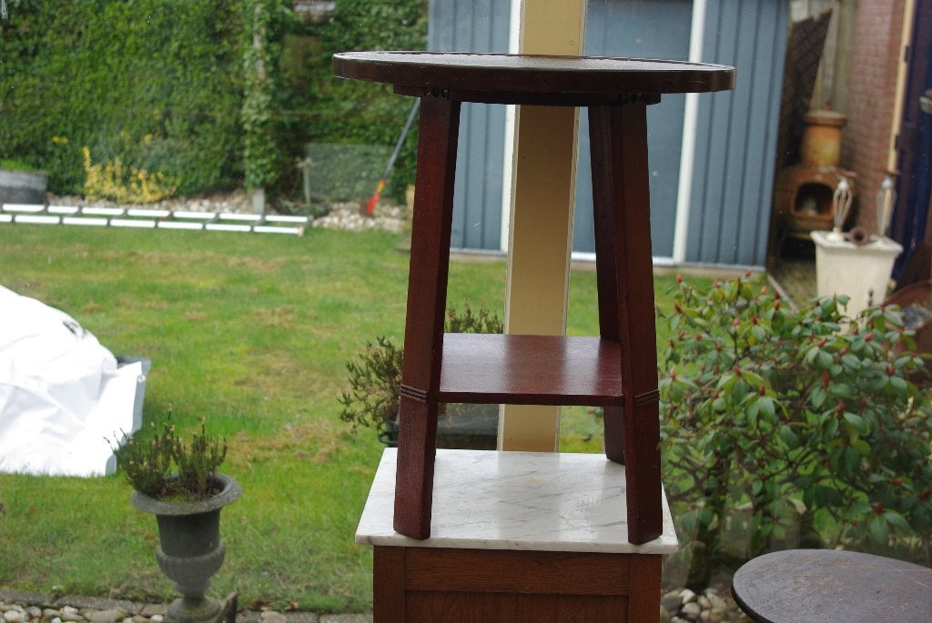 Tafeltje / rond tafeltje/ Butler tray., Ophalen of Verzenden