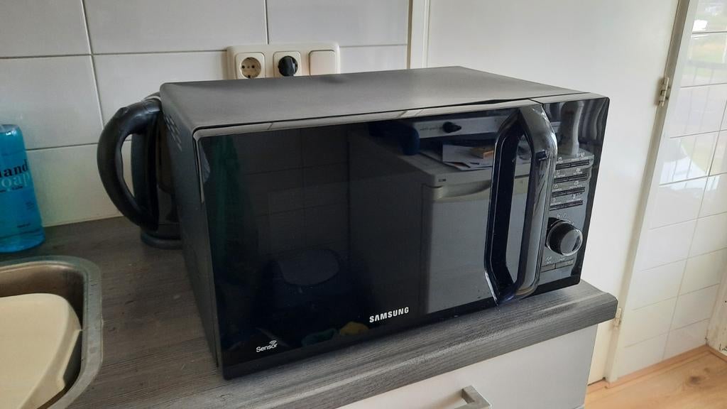 Samsung magnetron MS23H3125FK zwart, Witgoed en Apparatuur, Magnetrons, Ophalen, Gebruikt, Magnetron, Draaiplateau