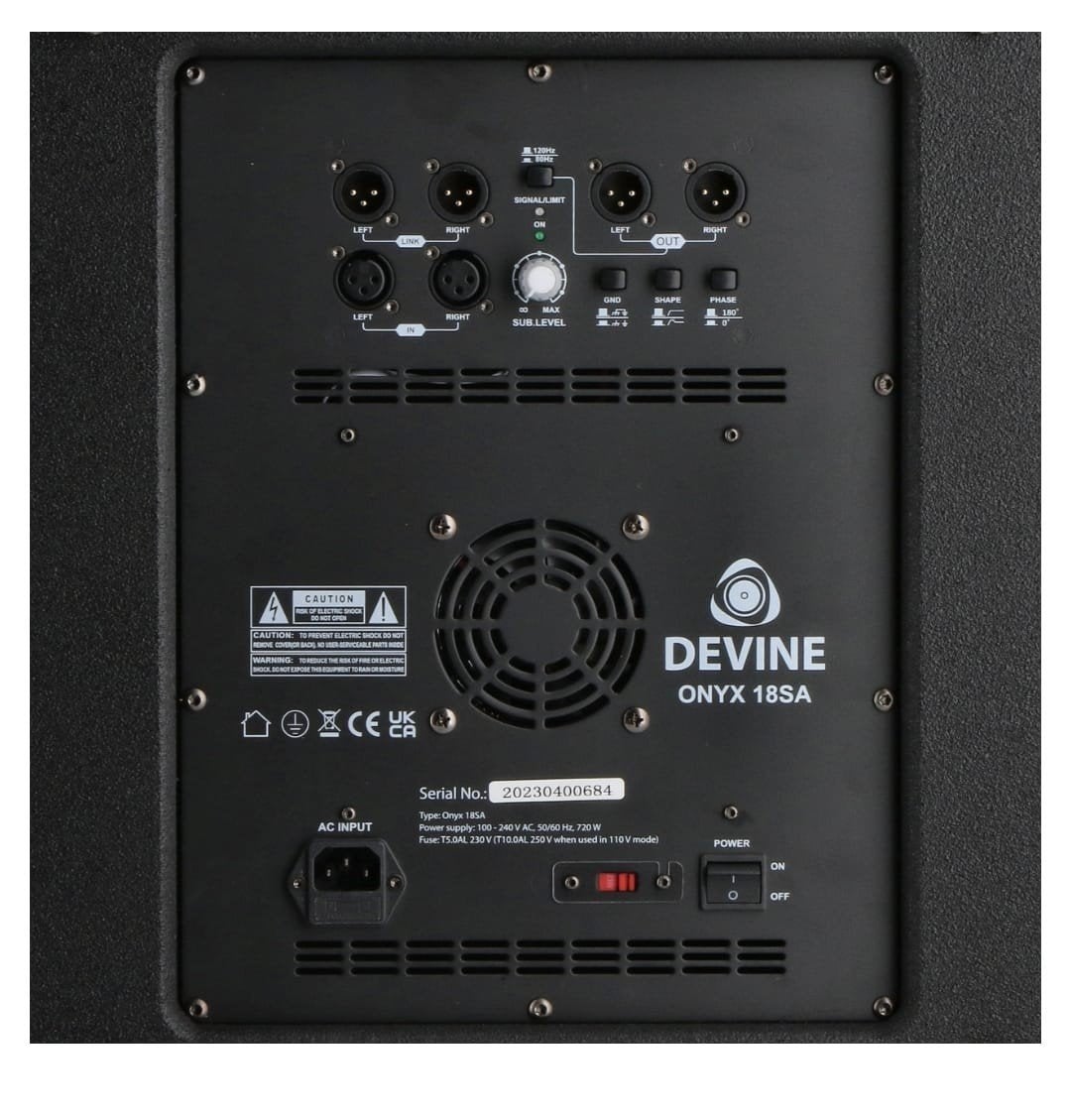 Foto 5 van Devine Onyx 15A en 18SA PA-set - Krachtig geluid