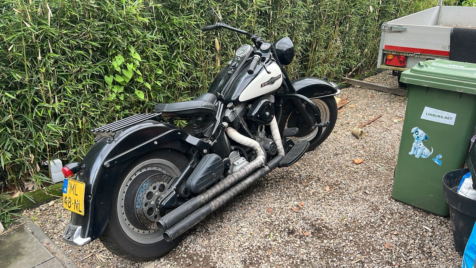 Harley-Davidson FLST Heritage Custom 1987 - Oldtimer, Motoren, 2 cilinders, 1319 cc, Gebruikt, Particulier