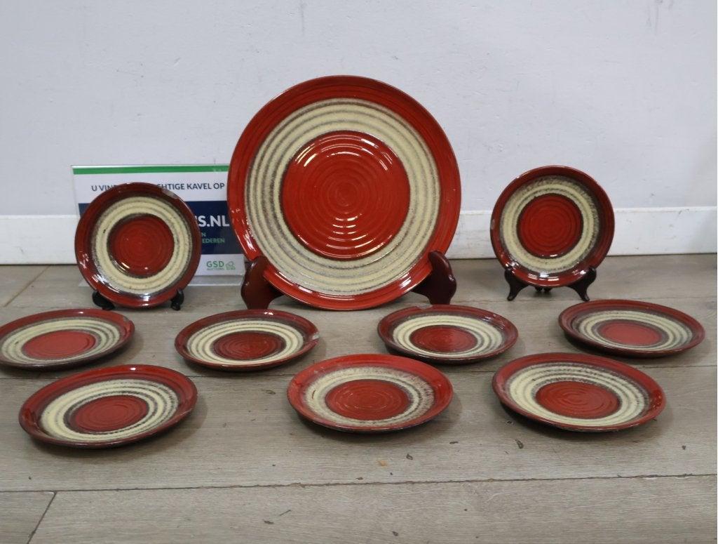 Vintage Keramisch Servies - Jaren '60, Ophalen of Verzenden, Niet ingevuld, Niet ingevuld, Niet ingevuld