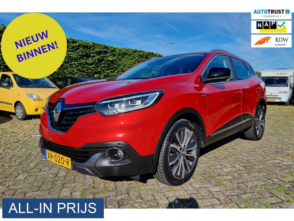 Renault Kadjar 1.2 TCe Bose ✅COMPLETE AUTO! ✅TREKHAAK, Auto's, Renault, Bedrijf, Te koop, Kadjar, ABS, Airbags, Airconditioning