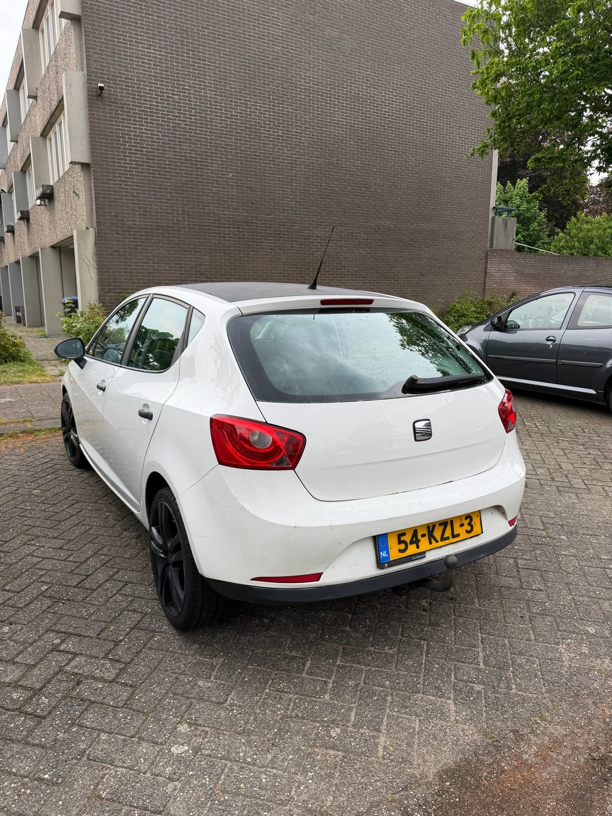 Seat Ibiza 1.2 44KW 5DRS 2010 Wit met airco, Voorwielaandrijving, 40 €/maand, 1198 cc, Origineel Nederlands