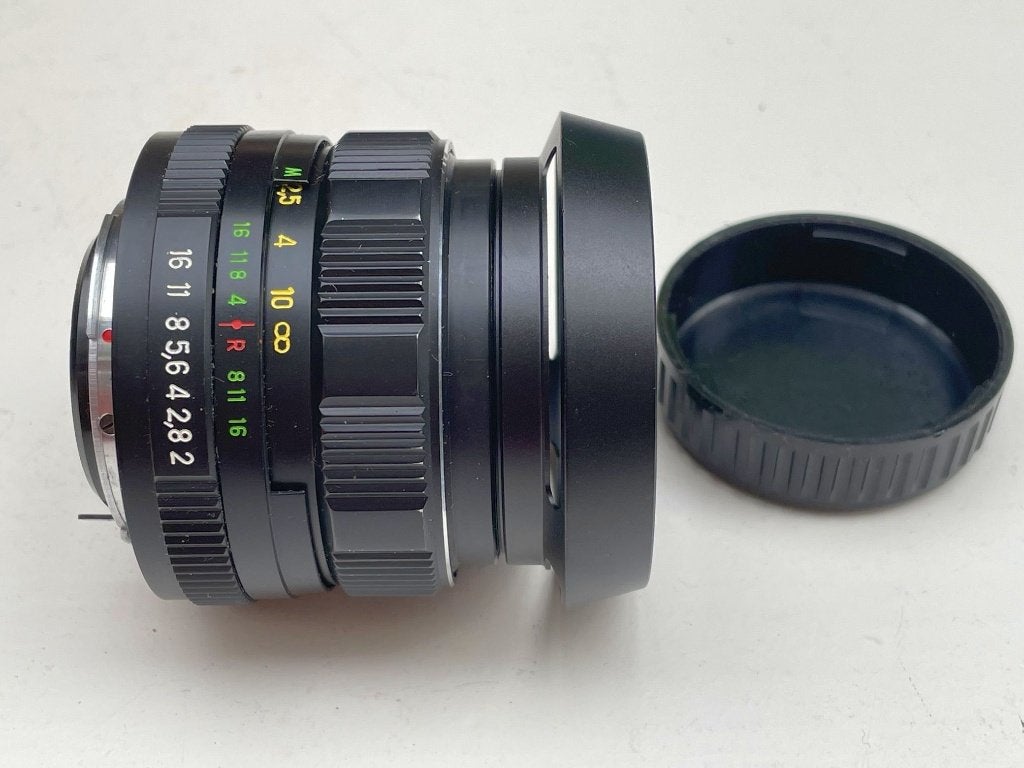 Helios-44K-4 58mm f/2 (PK mount) Carl Zeiss Biotar copy, Ophalen of Verzenden, 1960 tot 1980, Lens of Lenzen