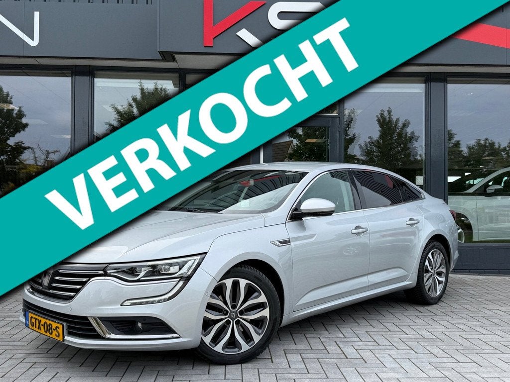 Renault Talisman 1.6 TCe Intens Automaat Camera Navi Cruise, 1618 cc, Gebruikt, Zwart, 4 cilinders