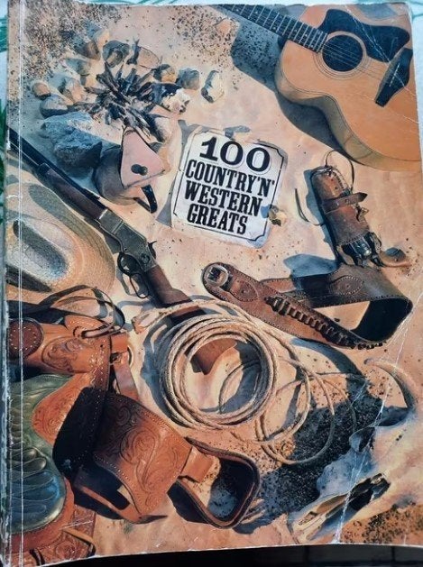 Piano, vocal, gitaar : 100 country 'n western greats -MOOI, Muziek en Instrumenten, Bladmuziek, Gebruikt, Gitaar, Ophalen of Verzenden