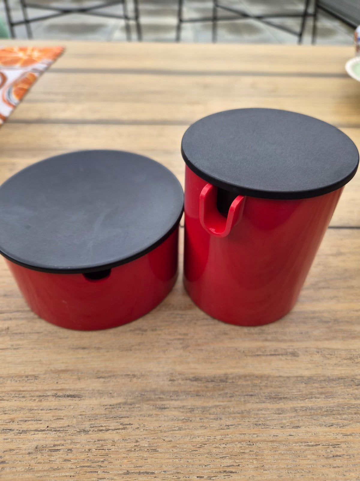 Stelton Erik Magnussen serveerset rood - Made in Denmark, Ophalen of Verzenden