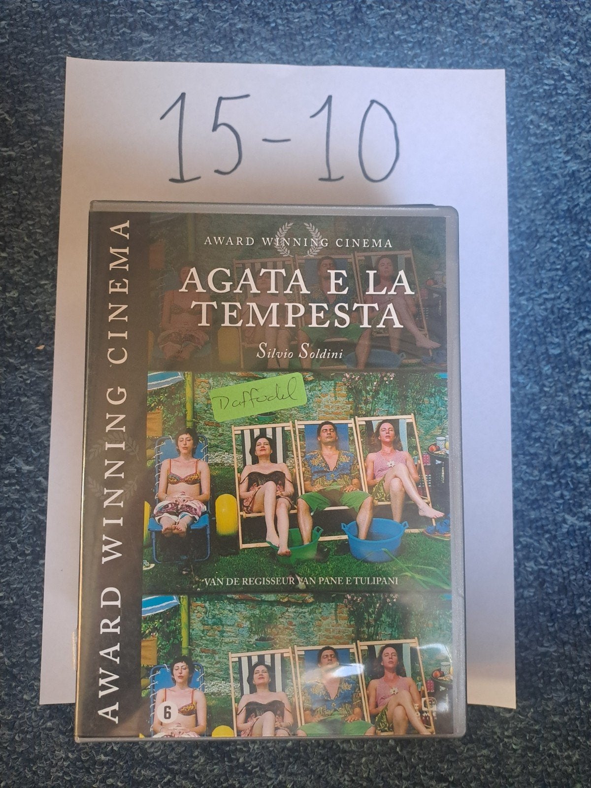 Agata e la Tempesta - Award Winning Cinema DVD, Alle leeftijden, Nederlands, Romantische komedie, Ophalen of Verzenden