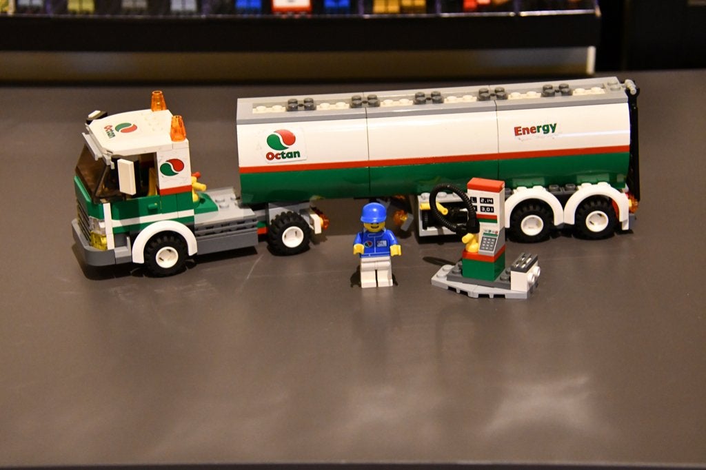 Lego City 3180 Tank Truck Octan Vrachtwagen, Lego, Compleet, Ophalen of Verzenden, Complete set