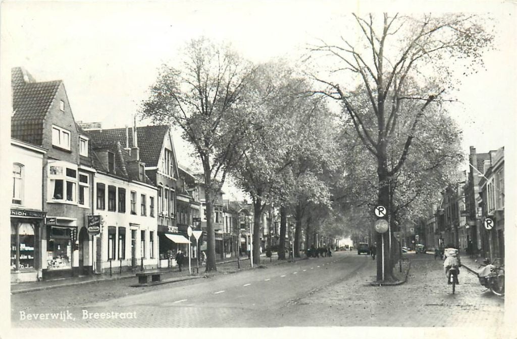 701-174-051 Beverwijk Breestraat, Ophalen of Verzenden, Voor 1920, Noord-Holland