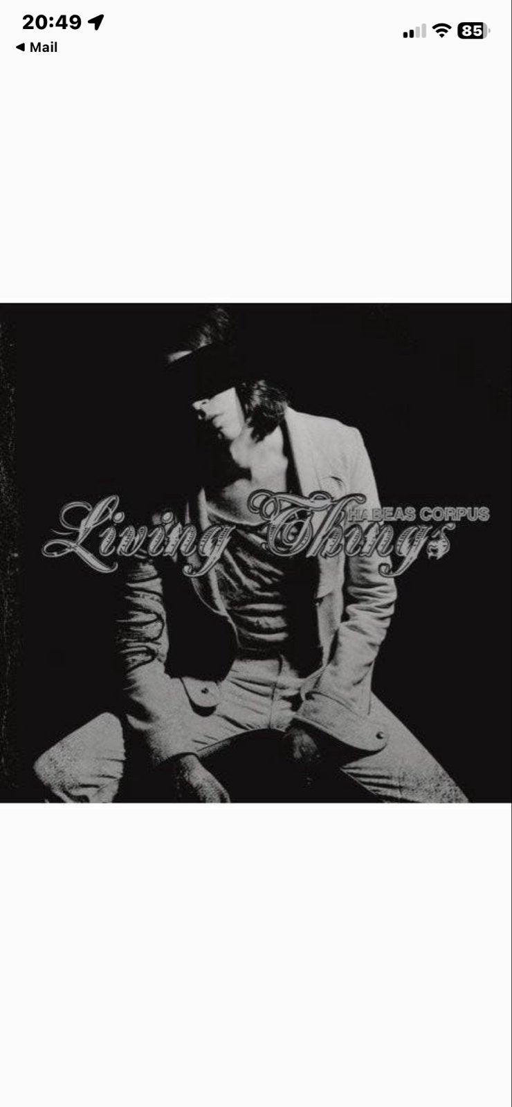 Living Things - Hareas Corpus CD, Ophalen of Verzenden, Gebruikt, Alternative Rock, Album