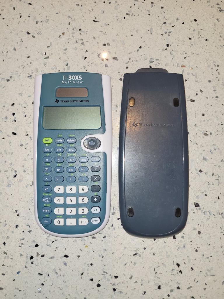 TI-30xs rekenmachine (Texas Instruments), Ophalen of Verzenden, Grafische rekenmachine, Zo goed als nieuw