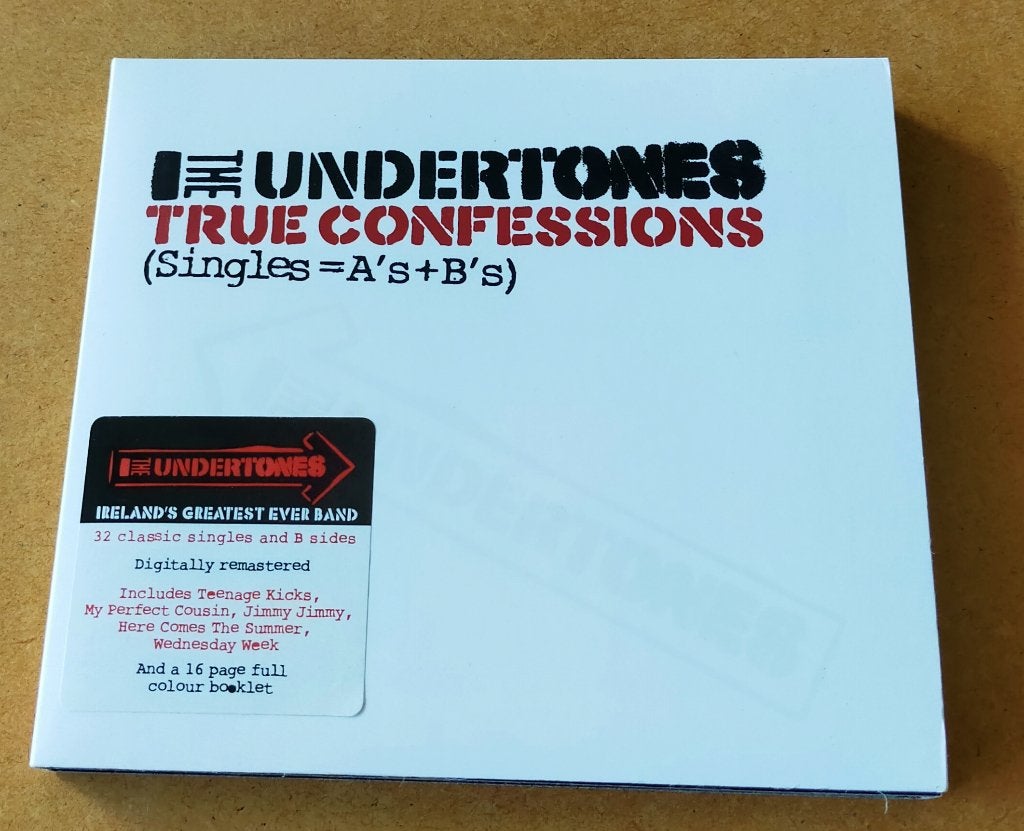 The Undertones - True Confessions (Singles=A’s+B’s) 2CD 2011, Ophalen of Verzenden, Gebruikt, Punk Rock