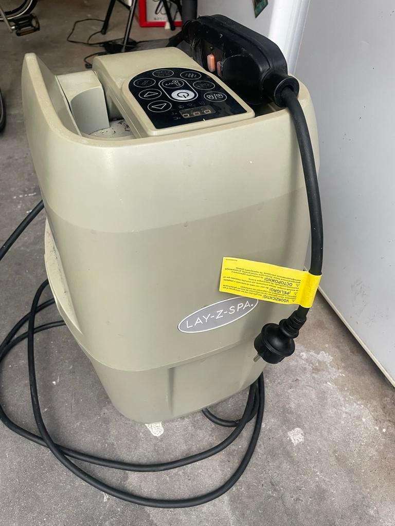 Bestway Lay-Z-Spa Filterpomp/Verwarming S100101, Ophalen, Gebruikt, Vast