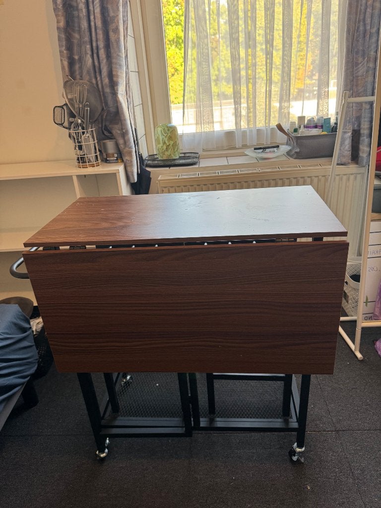 Bartafel en krukken, Ophalen, Draaibaar, 60 tot 90 cm, Nieuw