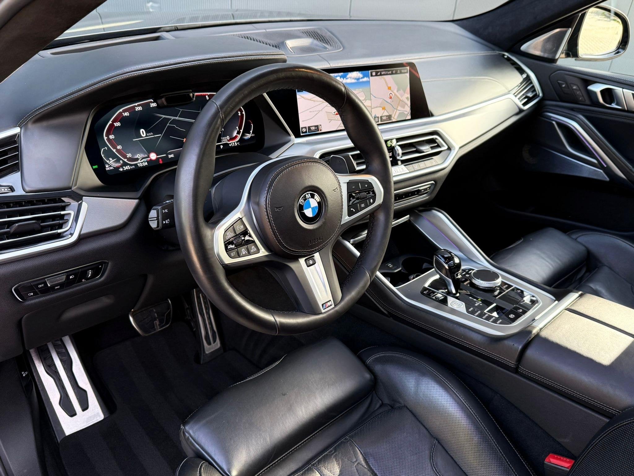 BMW X6 xDrive40d M-sport / pano / B&W / M-seats / Massage, Auto's, Automaat, 15 km/l, Gebruikt, 2993 cc