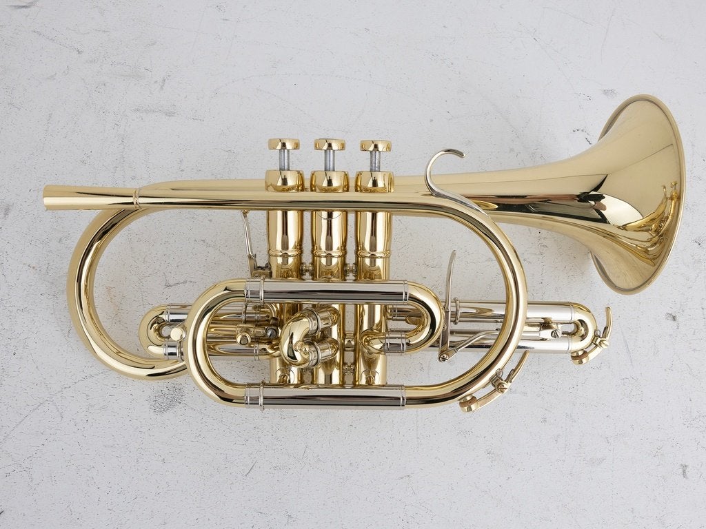 Gebruikte Cornet Adams CN-2, 0.55 Messing, gelakt., Gebruikt, -, -, Ophalen of Verzenden