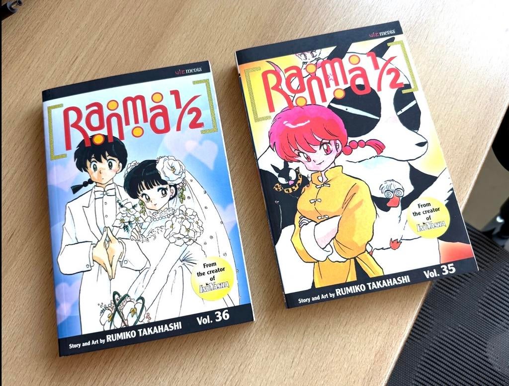 Ranma 1/2 Viz Media vol 36 en 37, Meerdere comics, Ophalen of Verzenden, Zo goed als nieuw, Amerika