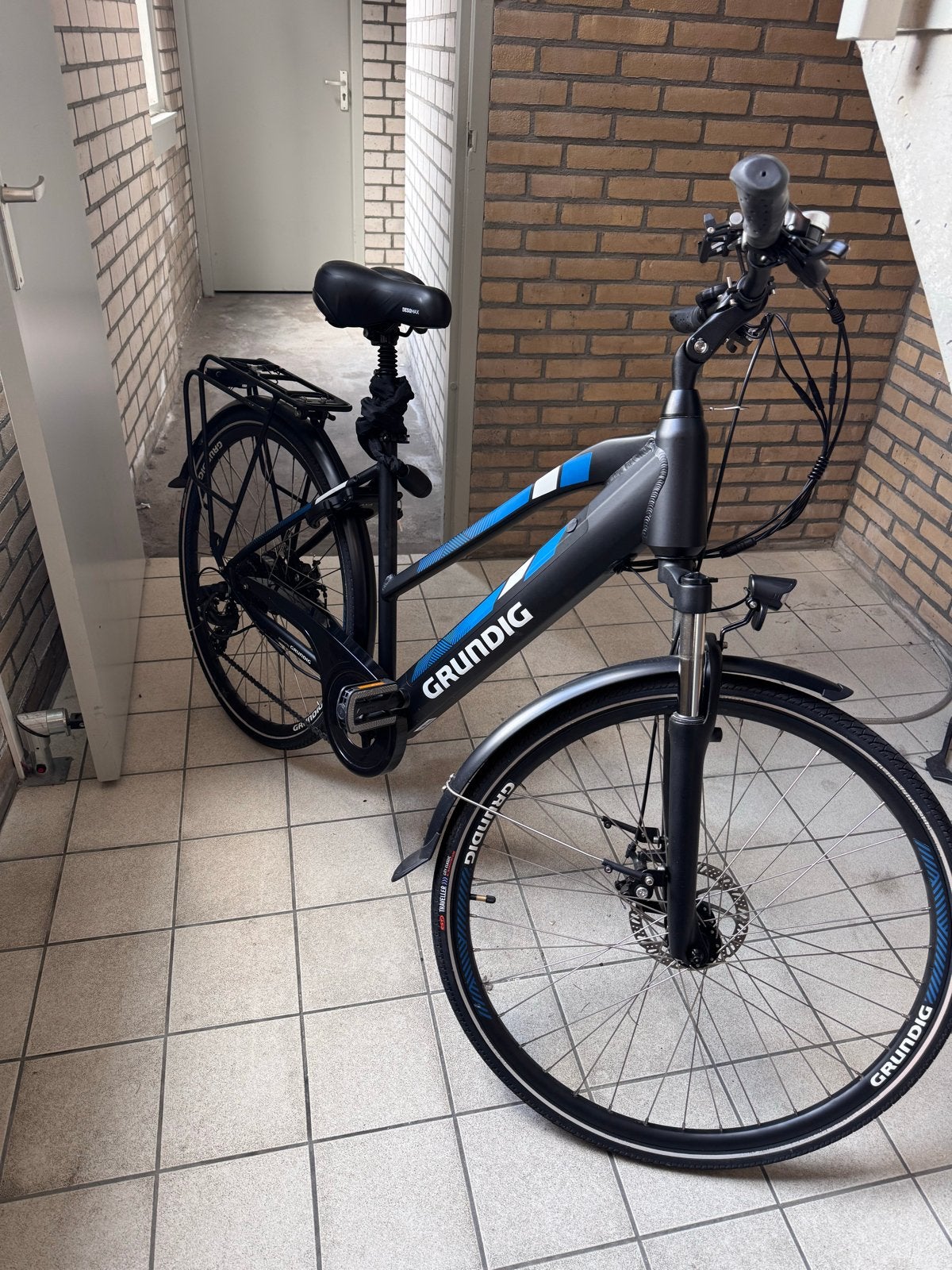 Grundig ETB2800 Elektrische Fiets Zo goed als nieuw | 800 km, Zo goed als nieuw, 51 tot 55 cm, 50 km per accu of meer, Ophalen