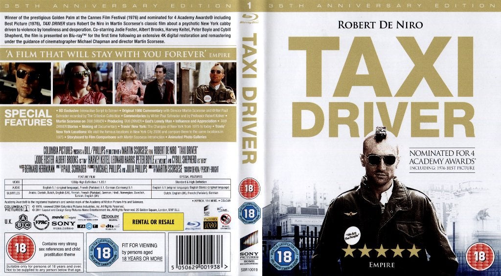 Taxi Driver Blu-ray NL ondertitels, Vanaf 18 jaar, Turks, Film, Ophalen of Verzenden
