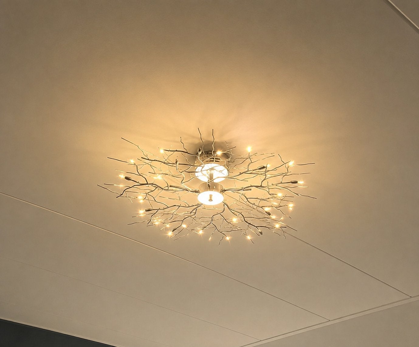 Elegante takkenlamp, Huis en Inrichting, Ophalen of Verzenden, Zo goed als nieuw