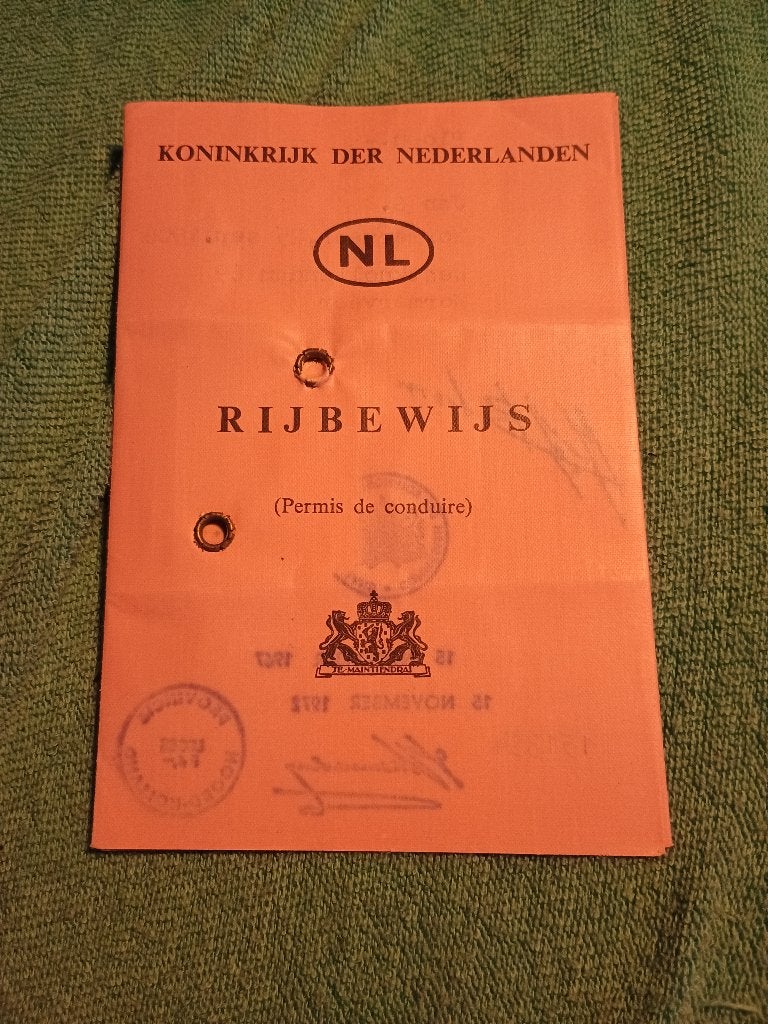 Auto rijbewijs, Algemeen, Verzenden, Onbekend, Gelezen