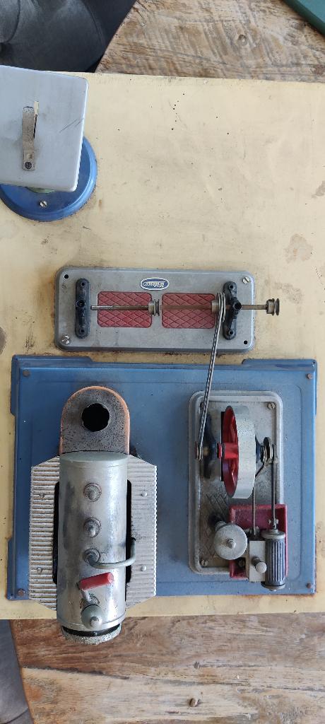 stoommachine speelgoed, Ophalen