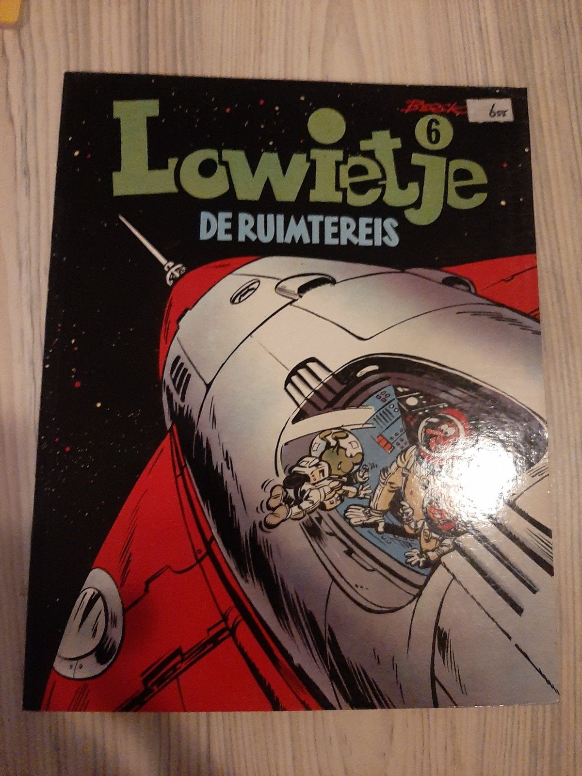 Lowietje - De Ruimtereis (nr. 6), Eén stripboek, Ophalen of Verzenden, Gelezen, Brosk