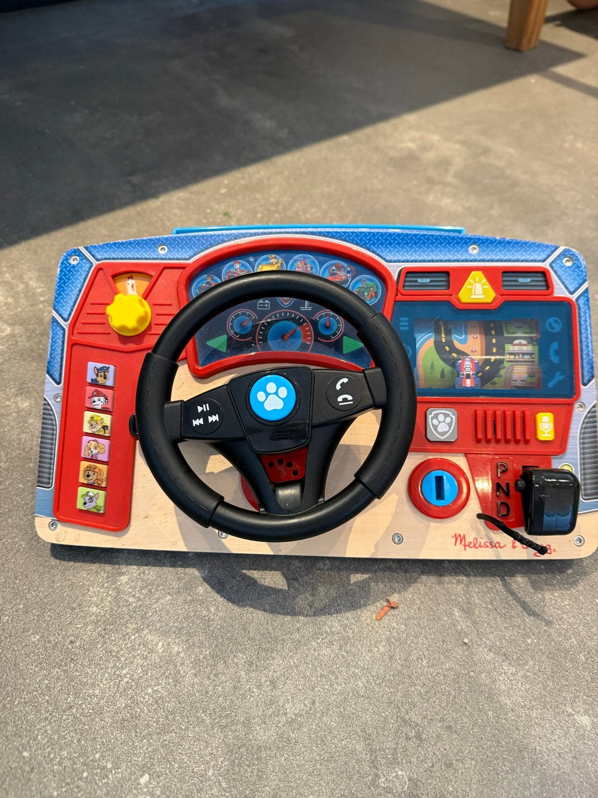 Paw Patrol Houten Stuurwiel Speelset met Geluid, Ophalen of Verzenden, Gebruikt, Ontdekken, Met geluid