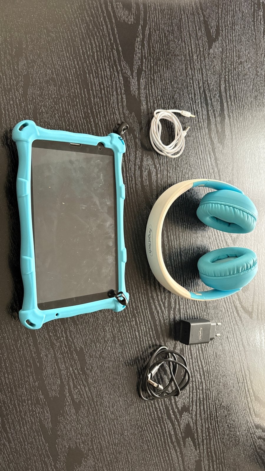 Kindvriendelijke Tablet met Family Link en Koptelefoon, Computers en Software, Android Tablets, Zo goed als nieuw, Ophalen