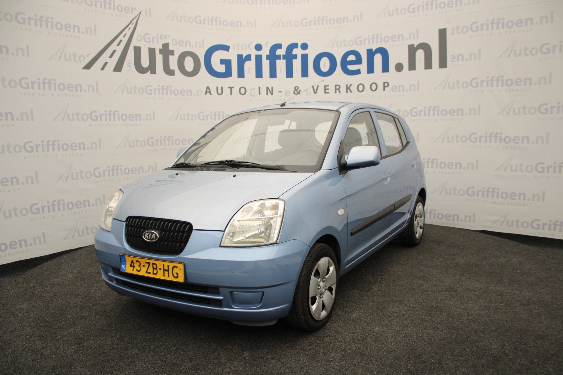 Kia Picanto 1.0 Light zeer nette 5-deurs (bj 2007), Auto's, Voorwielaandrijving, Stof, 4 cilinders, Origineel Nederlands