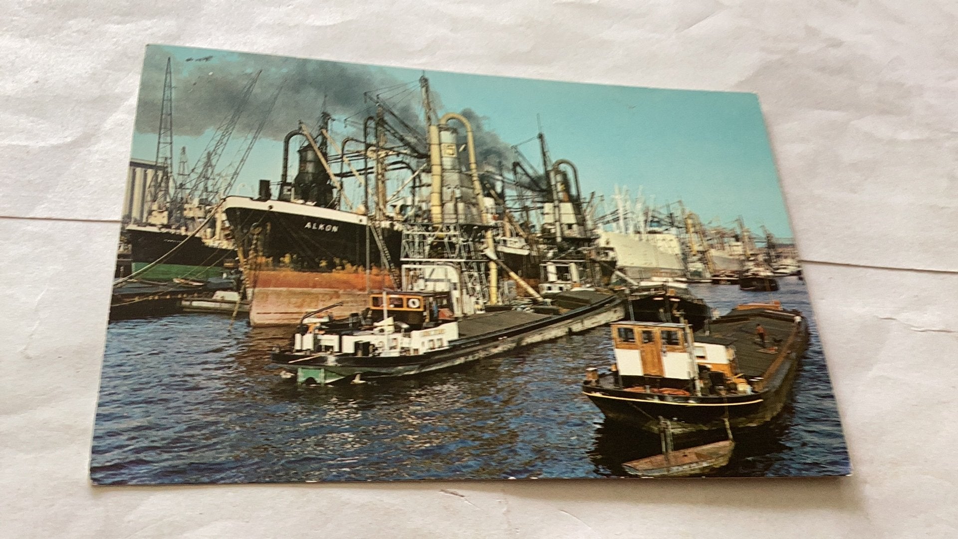 Rotterdam maashaven, Ophalen of Verzenden, Zo goed als nieuw, Kaart, Foto of Prent