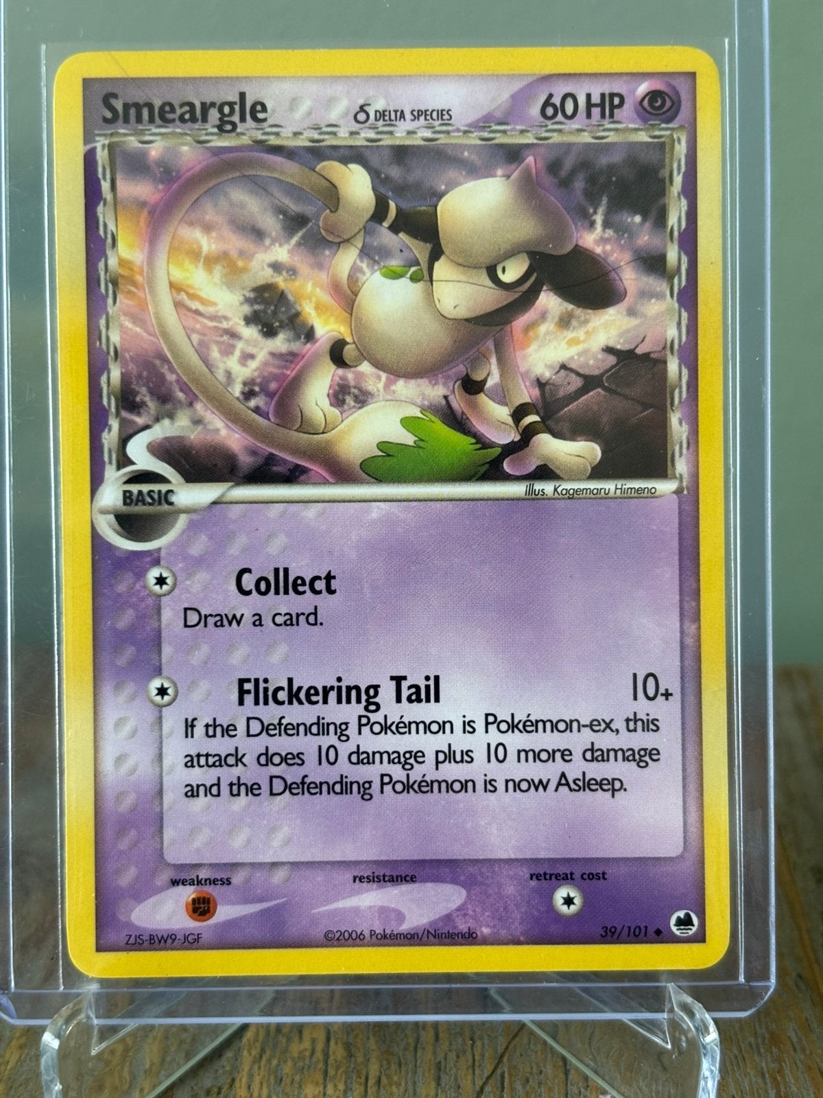 Smeargle 39/101 Delta Species, Hobby en Vrije tijd, Verzamelkaartspellen | Pokémon, Ophalen of Verzenden, Losse kaart