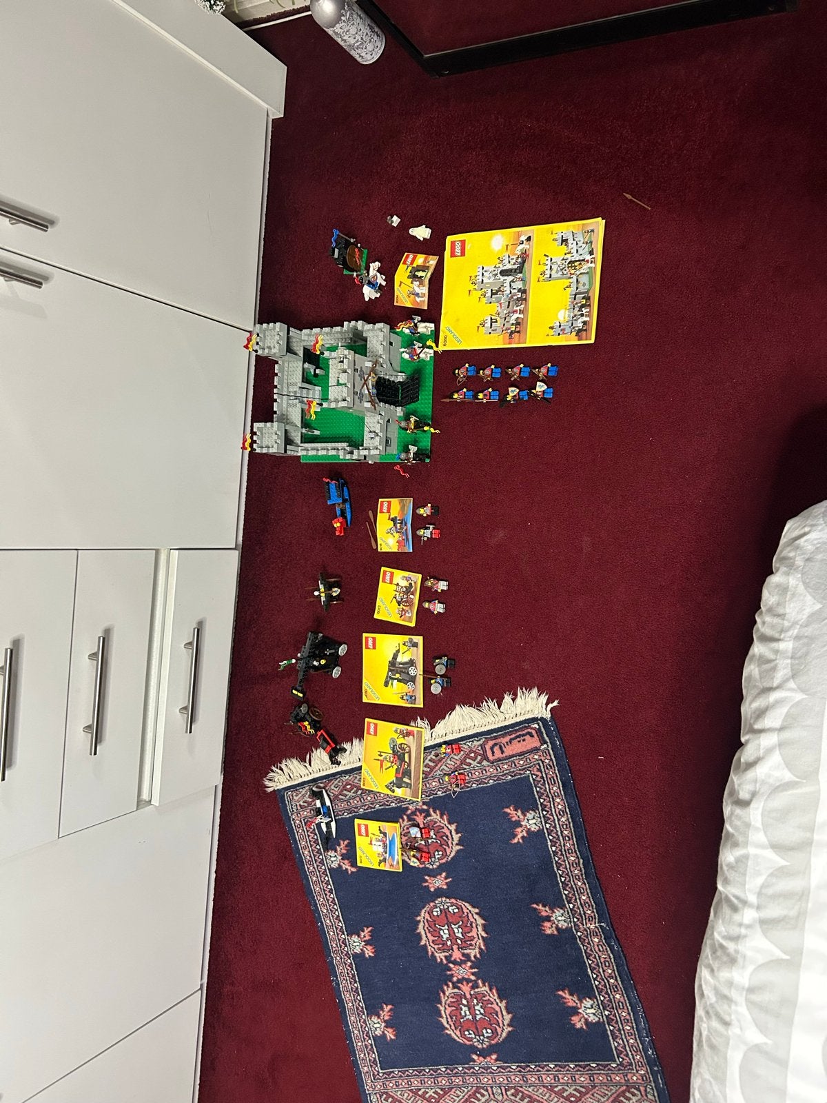 Lego ridder sets, Gebruikt, Lego, Ophalen of Verzenden, Compleet