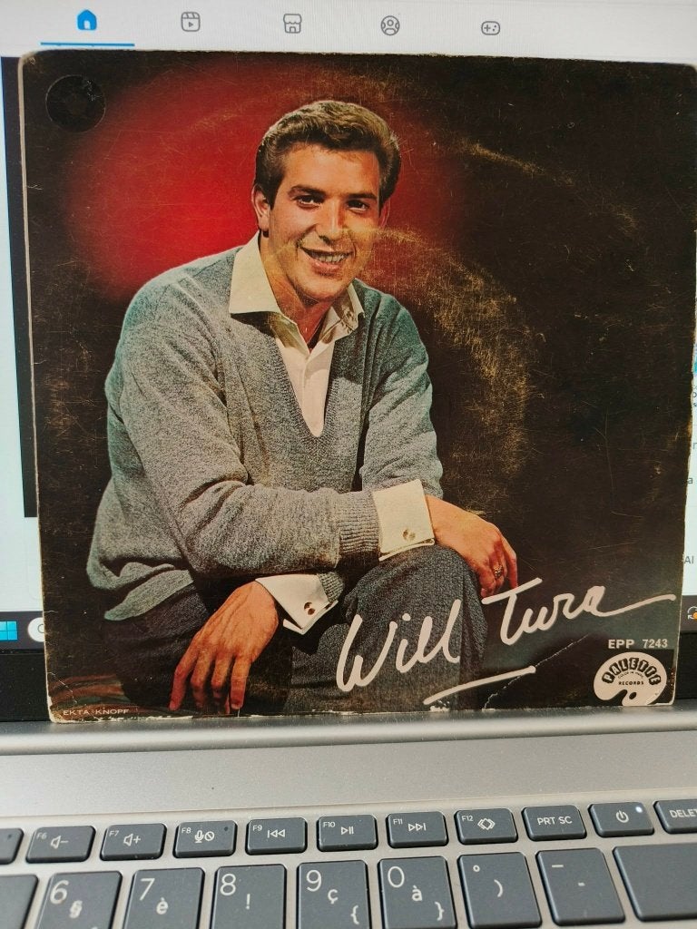 Eerste ep tje van Will Tura., Ophalen, Gebruikt, Voor 1960, 7 inch