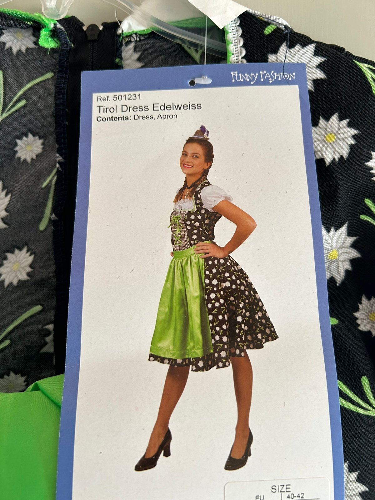Dirndl jurkje, Nieuw, Overige thema's, Kleding, Ophalen
