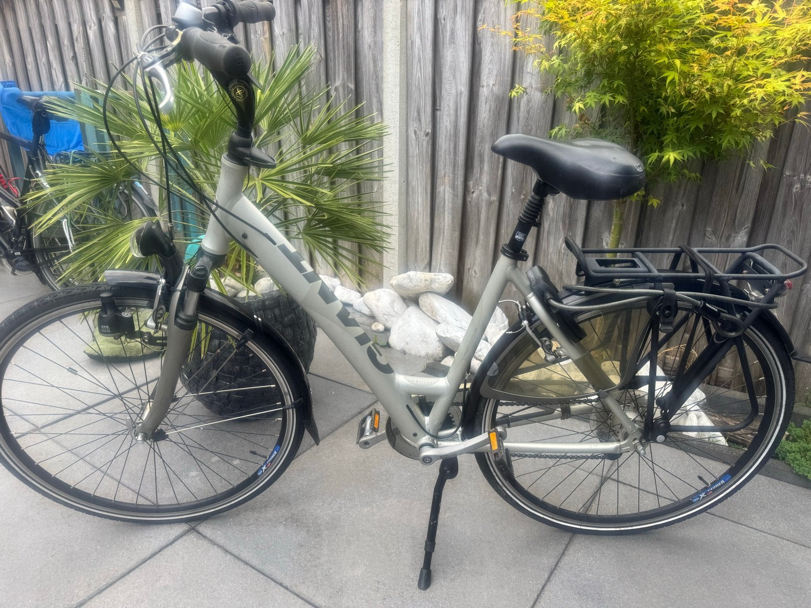Gebruikte Giant Ambition Gazelle fiets, Ophalen, Velgrem, Versnellingen, Gazelle