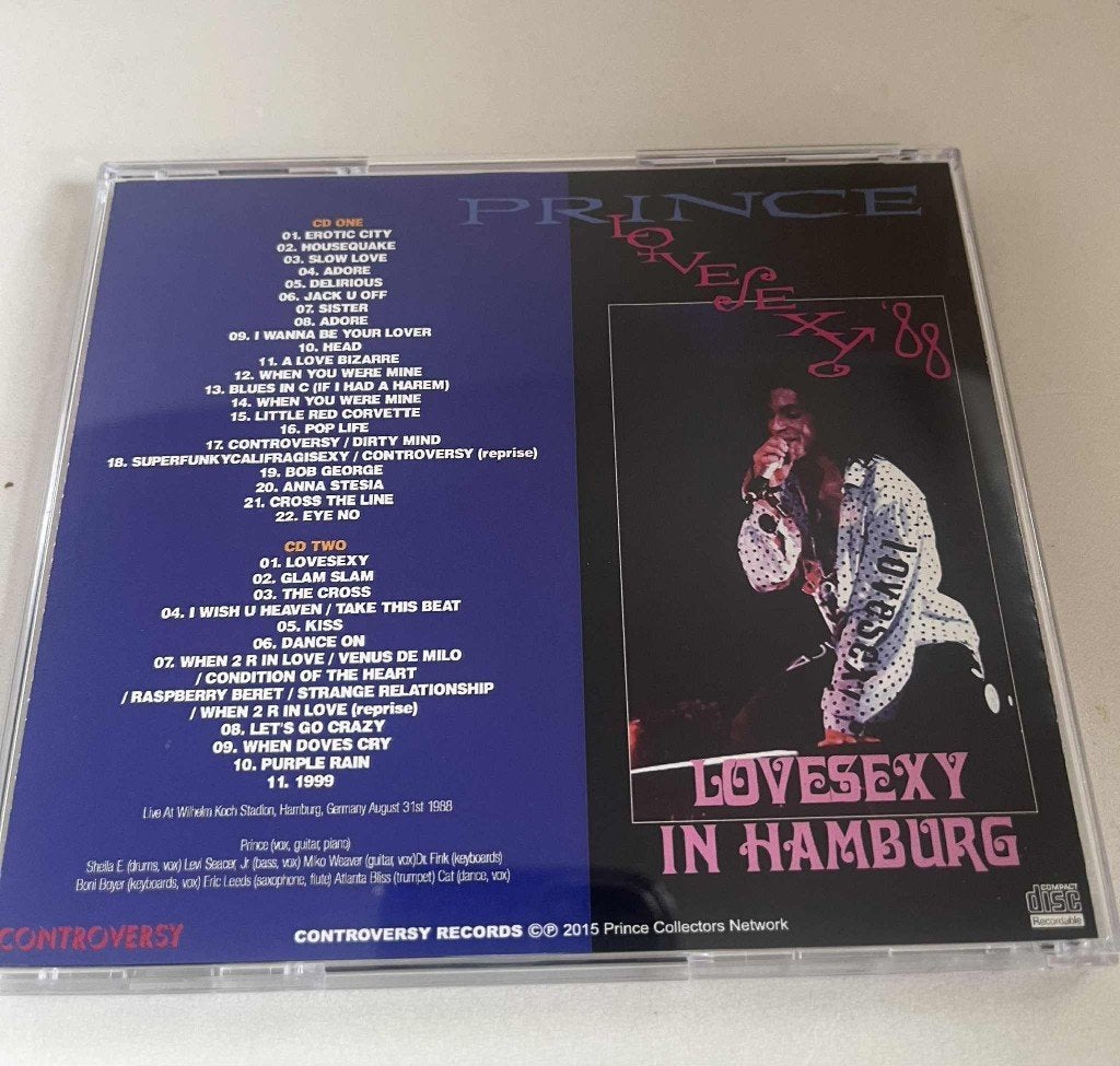 Prince - Lovesexy HAMBURG 1988 2CD, Import, Live-album, Nieuw in verpakking, Verzenden