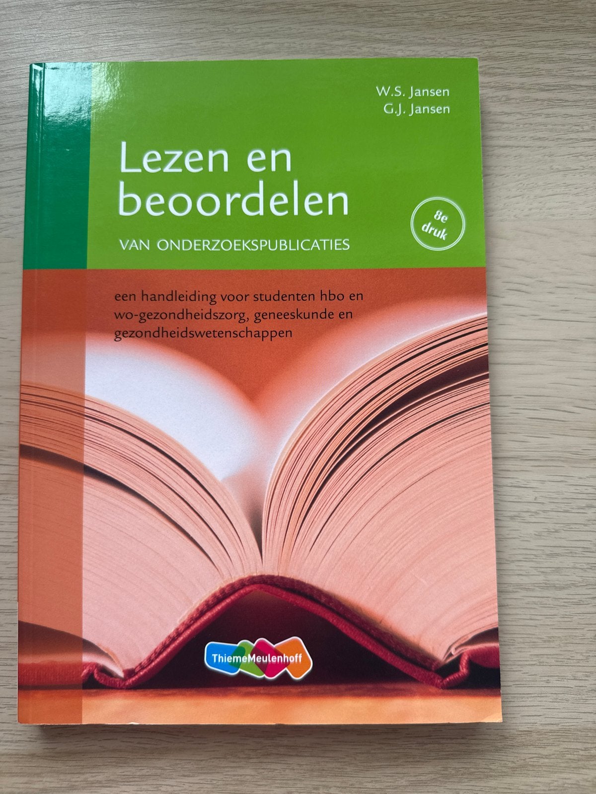 Lezen en beoordelen van onderzoekspublicaties, Verzenden, Beta, Zo goed als nieuw, HBO