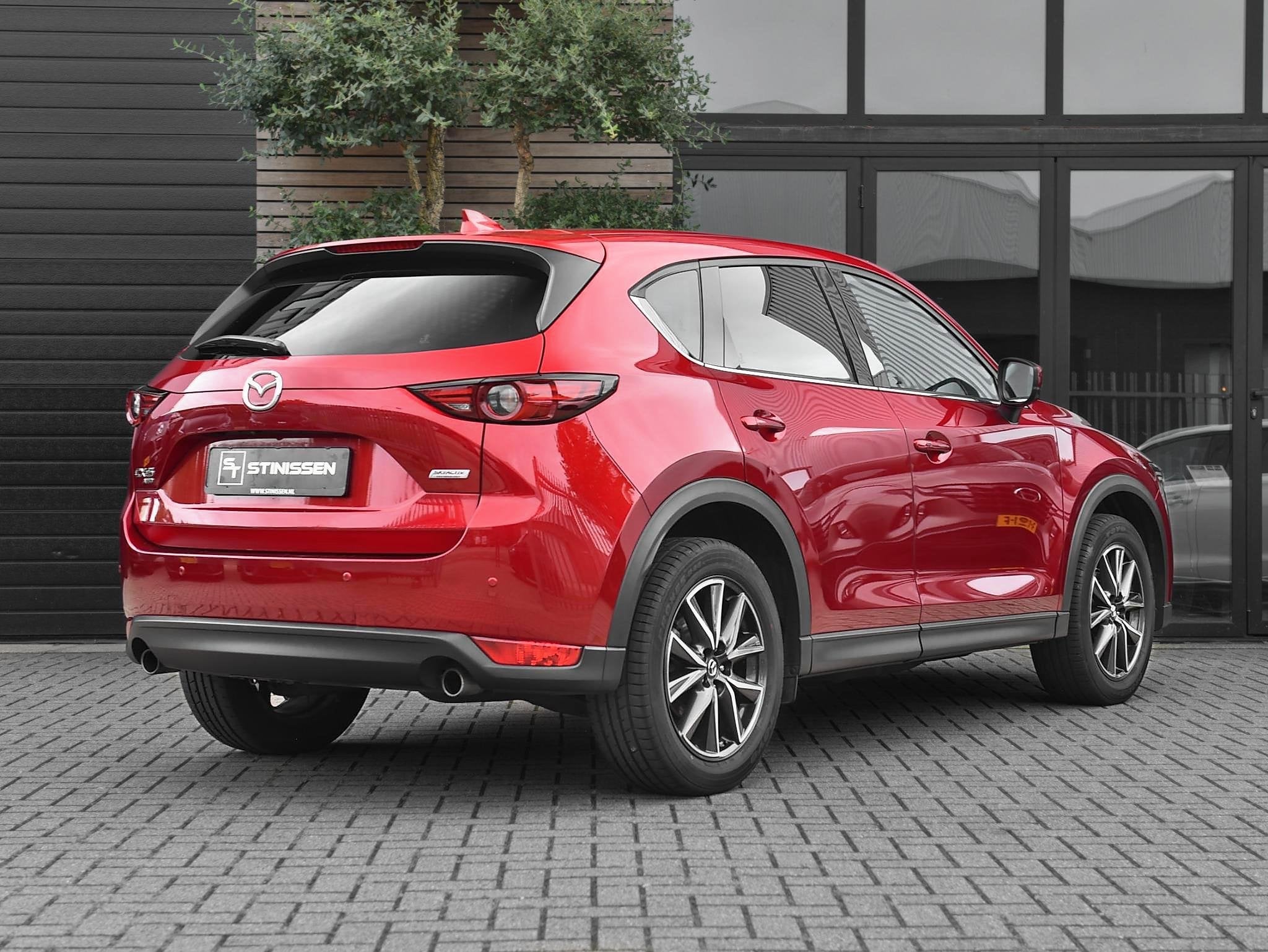 Mazda CX-5 2.5 SkyActiv-G 194 GT-M 4WD Leer Camera ACC Trekh, Auto's, Automaat, Gebruikt, 4 cilinders, 2000 kg