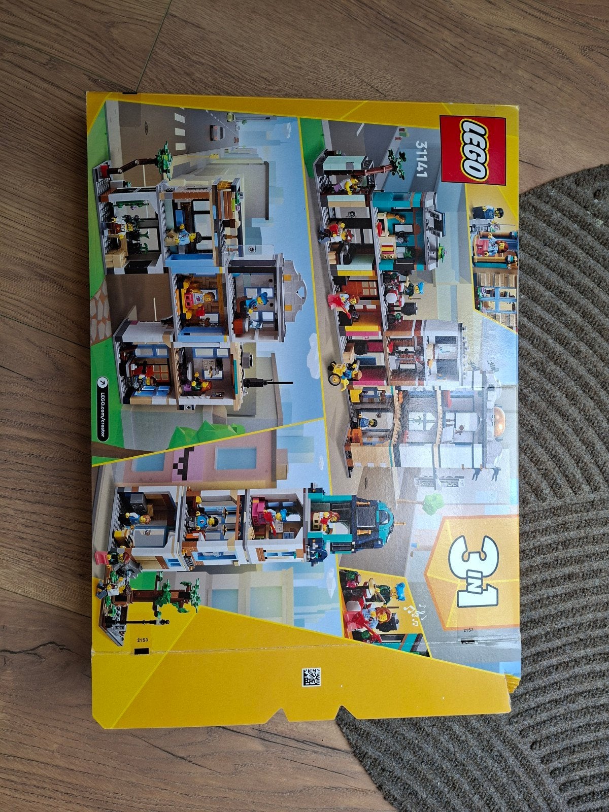 Lego Creators 3 in 1 winkelstraat met hotel, Ophalen of Verzenden