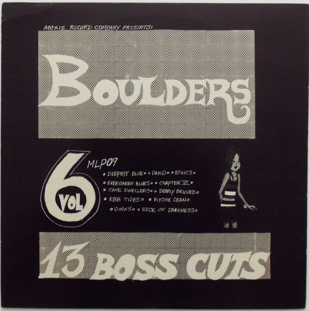 garage psych compilatie Boulders vol. 6, LP, Zo goed als nieuw, 12 inch, Complilatie