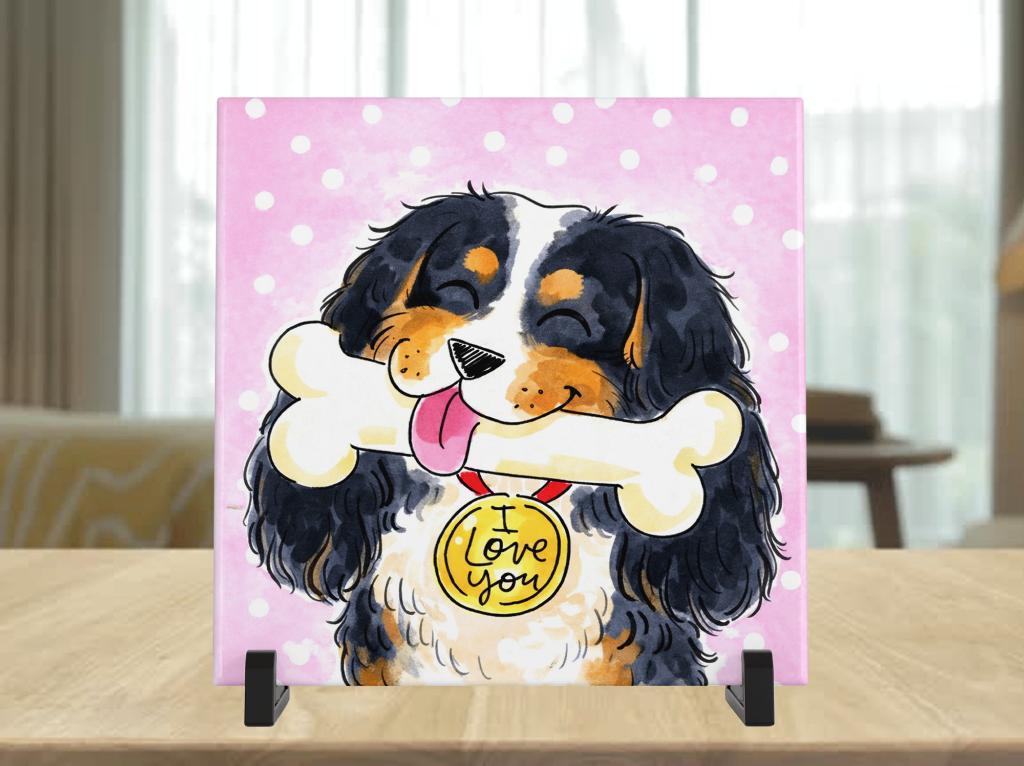 Cavalier King Charles Tegel - Blond Stijl, Verzenden, Nieuw