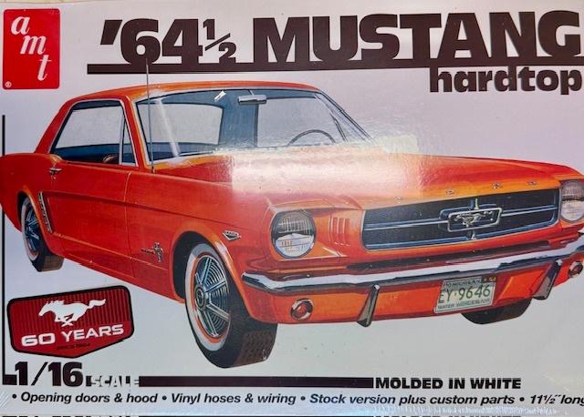 Coelianmodels, AMT, 01461, '64 Ford Mustang, 1/16!, € 64,99, Overige merken, Auto, Groter dan 1:32, Nieuw