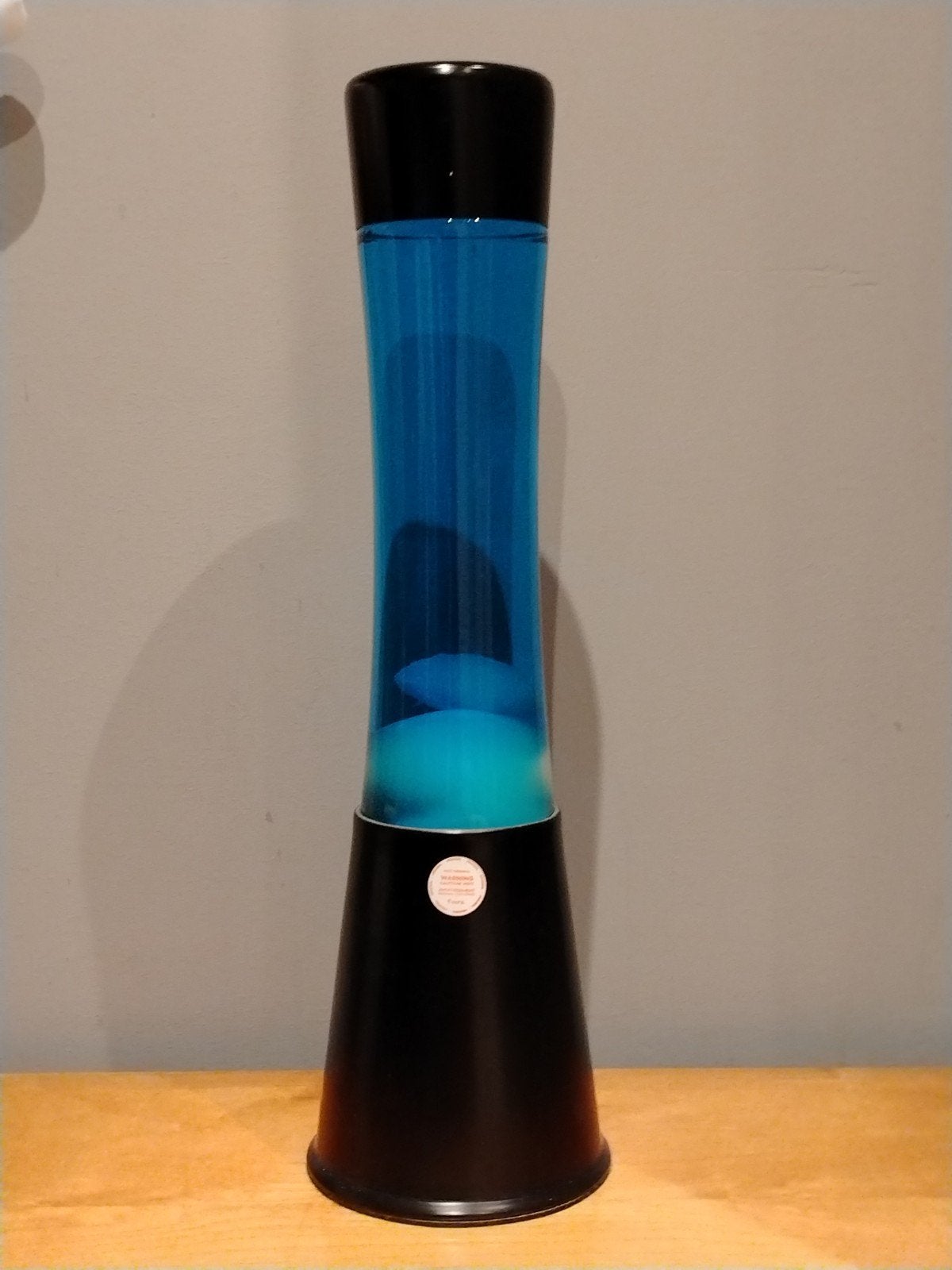 FISURA LAVALAMP BLAUW, Huis en Inrichting, Blauw, Met schakelaar, E14 (klein), Ophalen of Verzenden
